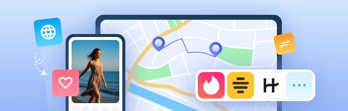 Syncios Location Changer helps mock location on dating apps