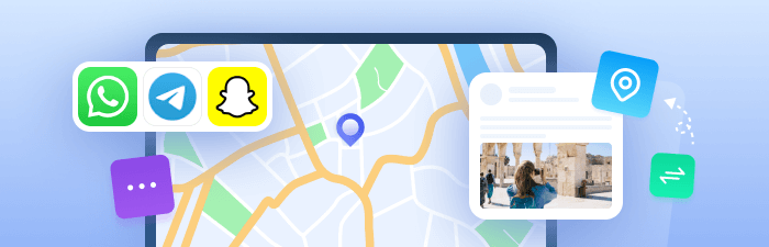 Syncios Location Changer helps spoof location on social apps