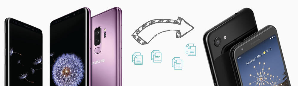 transfer data from samsung to Google Pixel 9a