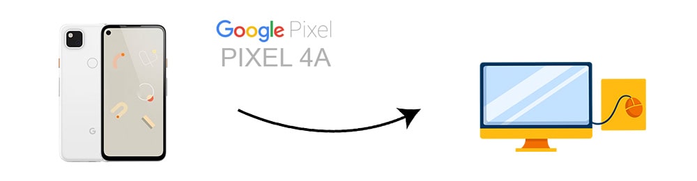 transfer photos from Google Pixel 9a to computer