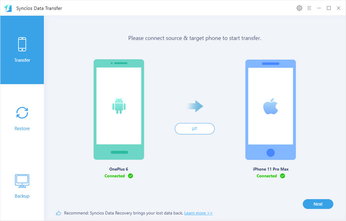 transfer from android to iPhone 16 