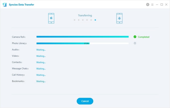 iPhone to Huawei Pura80 transfer
