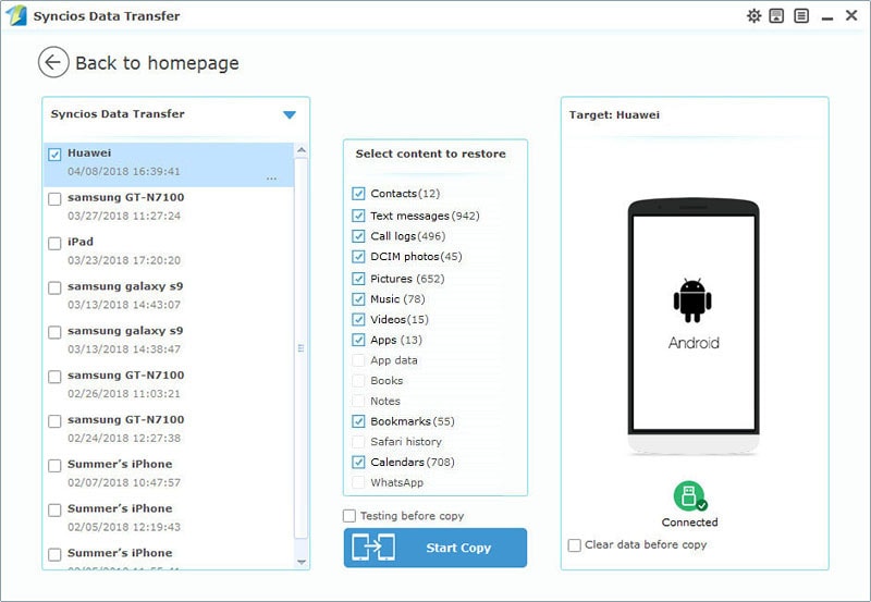 restore Huawei Nova 14 from PC