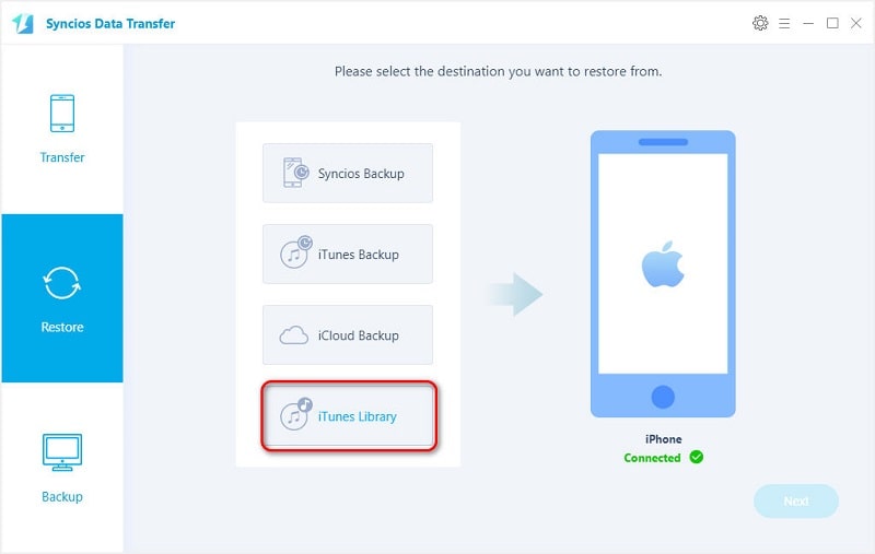 import music from iTunes Library to iPhone 16