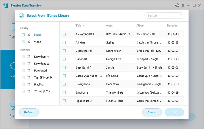 transfer iTunes Music to Vivo X200 Ultra