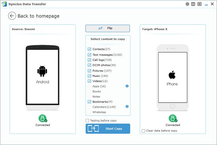 transfer data from Huawei to iPhone 16