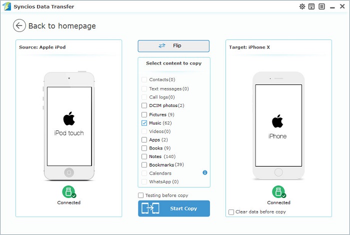 sync iPod music to iPhone 16