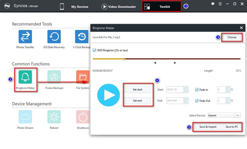 turn mp3 file to ringtone on Xiaomi Redmi Note 14