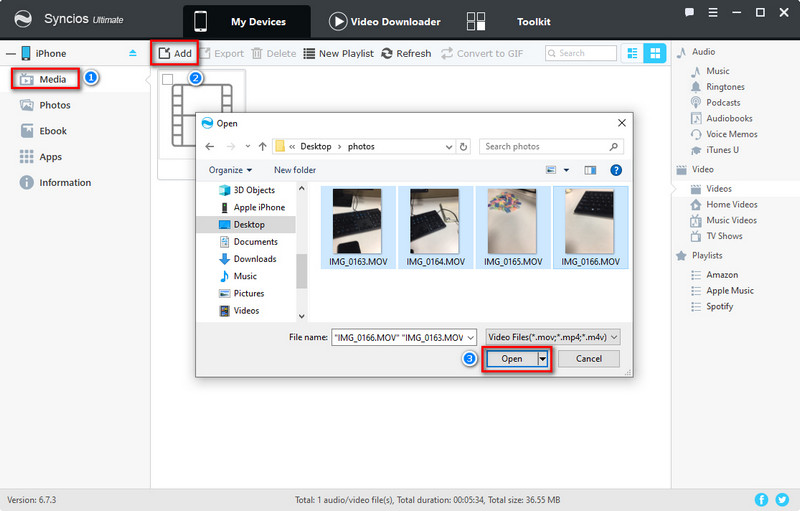 import live photos to iPhone 16