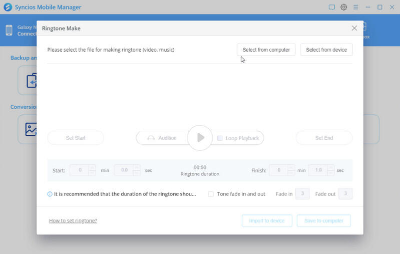 ringtone maker for Samsung Galaxy S25